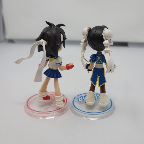 Street Fighter Capcom Video Game Figure Chun Li Sakura Pinky GSI Vance Project - Picture 6 of 11